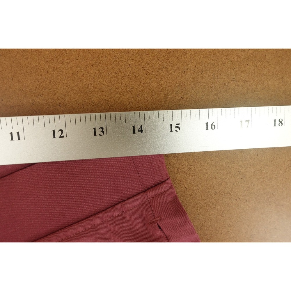 Mandala Womens Size Small Deep Mauve Drawstring Split Hem Cargo Scrub Pants NWT - Picture 8 of 11
